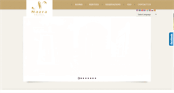 Desktop Screenshot of nazrahotel.com